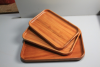 Wood serving tray 3pcs